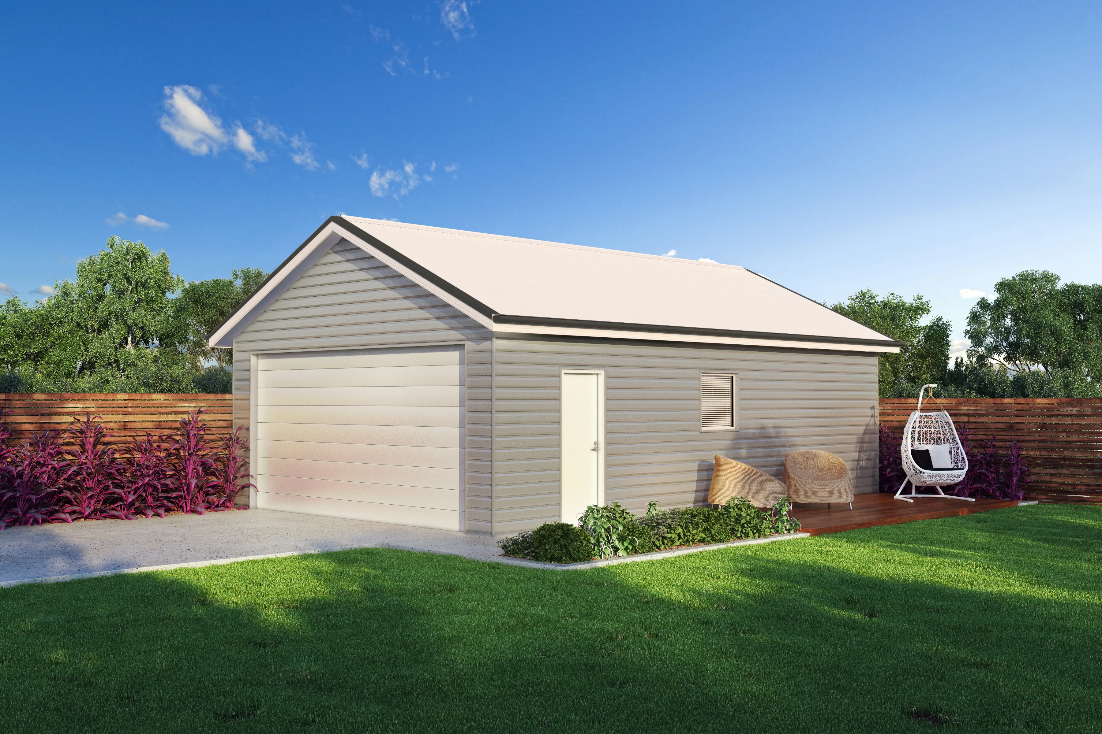 Construction de garage — placeholder